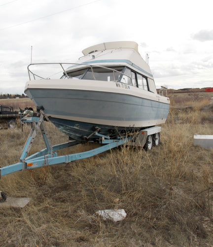 Bayliner boat and trailer