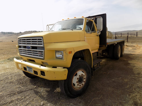 Ford flat Bed Tandem