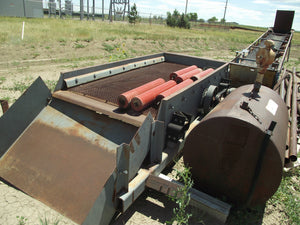 roller  ,  conveyor , shaker  deck , excavator.