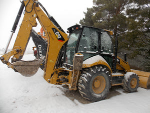 Long and short reach excavators and contruction equipment