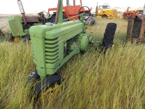 Styled John Deere B tractor