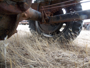 1935 1 1/2 ton Ford High speed rear and front axle from fire engine