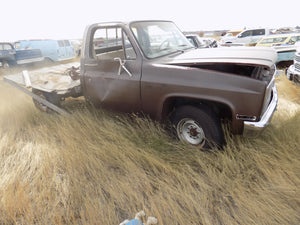 Assortment of Chevy 2 wd and 4x4 pickup trucks