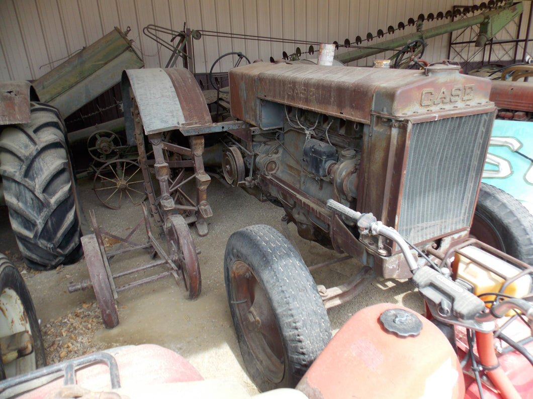 Case Steel Wheel Tractor