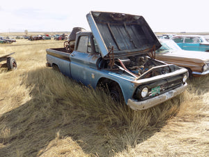 Assortment of Chevy 2 wd and 4x4 pickup trucks