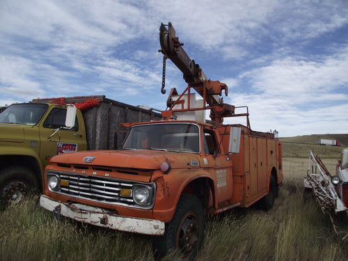 Crane truck