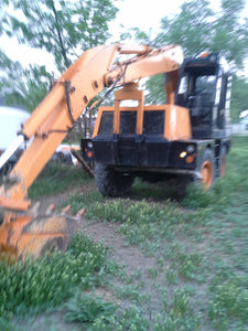 Case 880 R  Rubber tired Excavator