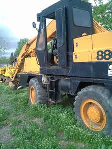 Case 880 R  Rubber tired Excavator