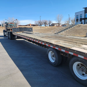 Kaufman Step deck trailer