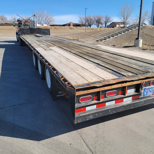 Kaufman Step deck trailer