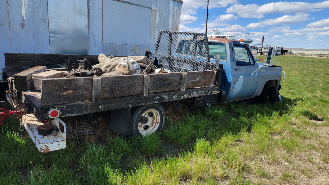 75  Chevy 1 ton flatbed