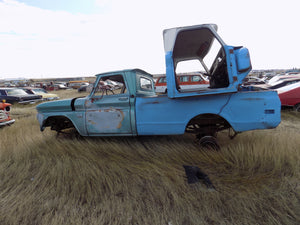 Assortment of Chevy 2 wd and 4x4 pickup trucks