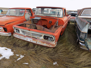 Assortment of Chevy 2 wd and 4x4 pickup trucks