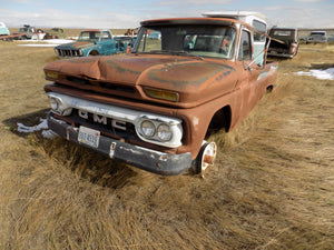 Assortment of Chevy 2 wd and 4x4 pickup trucks