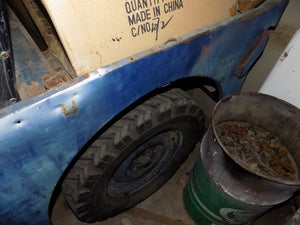 1946 Willys jeep and new steel body