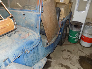 1946 Willys jeep and new steel body