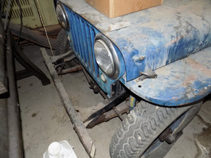 1946 Willys jeep and new steel body