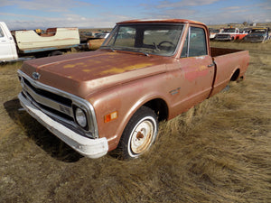 Assortment of Chevy 2 wd and 4x4 pickup trucks