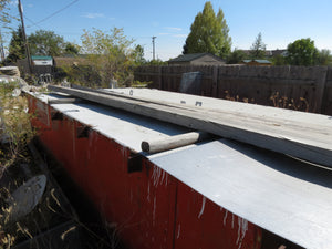 Floating work platform / dock slip  unit.