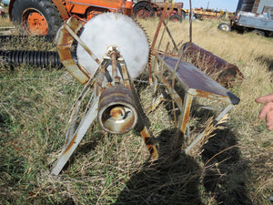 Antique buzz saw for hit and miss motor