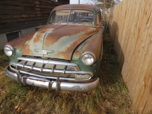 1952 Chevy Woody Ranch wagon.