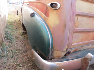 1952 Chevy Woody Ranch wagon.