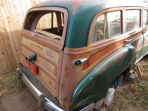 1952 Chevy Woody Ranch wagon.