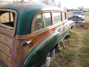 1952 Chevy Woody Ranch wagon.