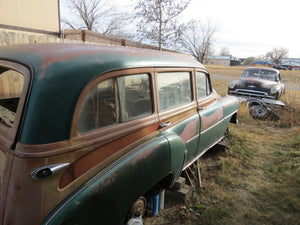 1952 Chevy Woody Ranch wagon.