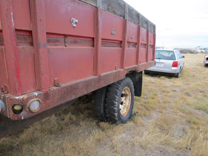 Knapheid  13 foot bed with side boards hoist and cylinders (Bed only not truck)