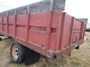 Knapheid  13 foot bed with side boards hoist and cylinders (Bed only not truck)