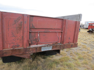 Knapheid  13 foot bed with side boards hoist and cylinders (Bed only not truck)